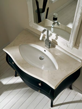 BELLAGIO 5 - Classic style single vanity unit with drawers by LASA IDEA - view 3